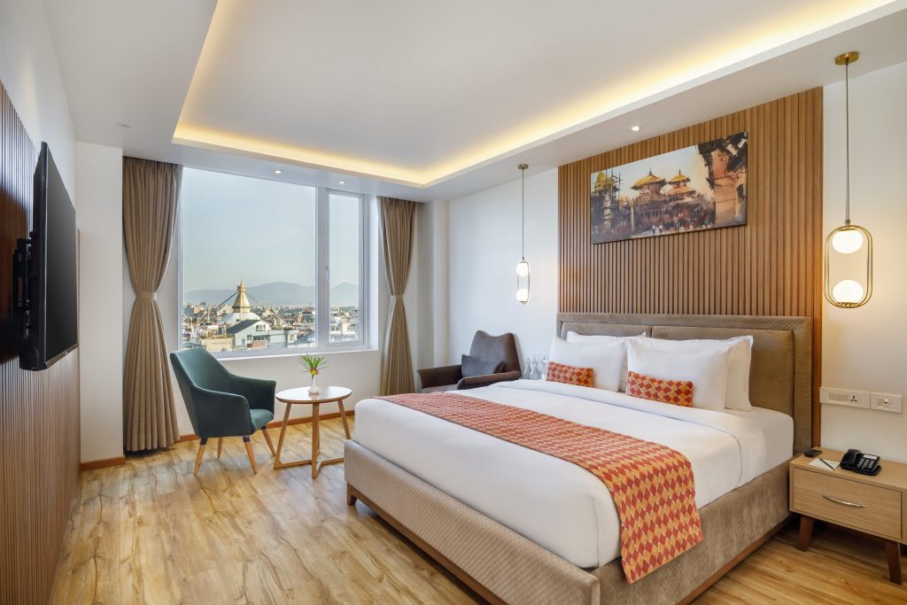 Atmantan Suite with Stupa View